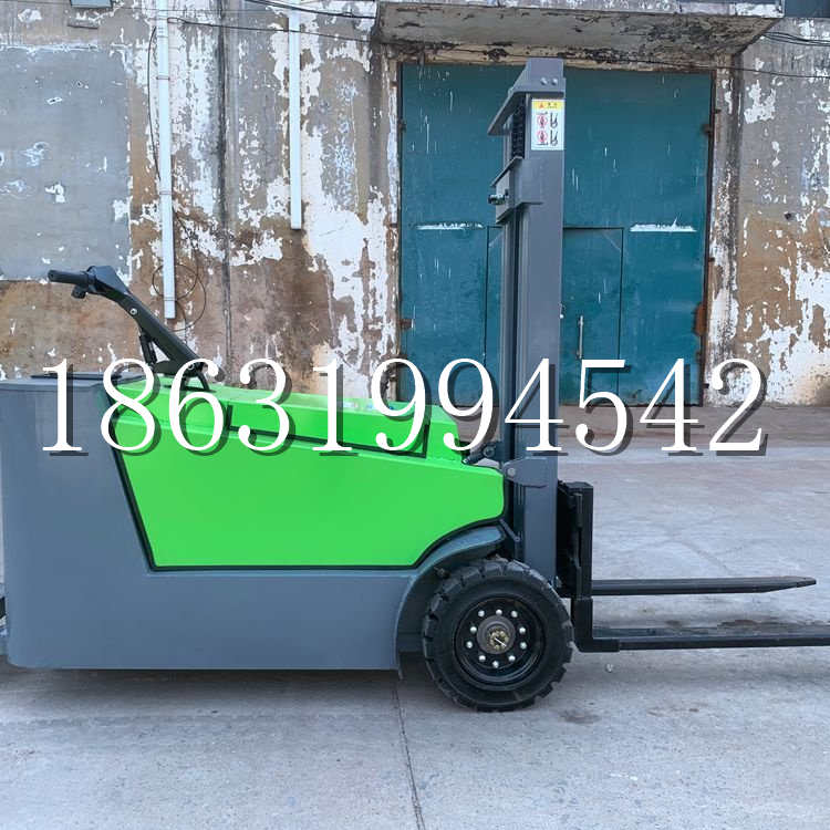 钟祥市小型电动叉车1吨2吨步行站驾式电瓶堆高充电装卸车液压升降车铲车