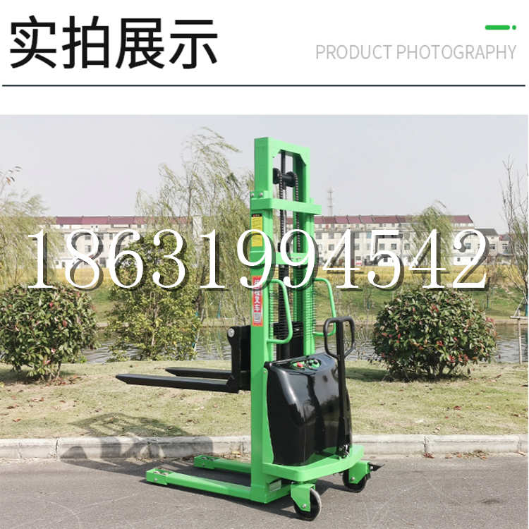钟祥市电动叉车堆高车液压铲车电瓶1吨2吨站驾步行式小型全自动叉车